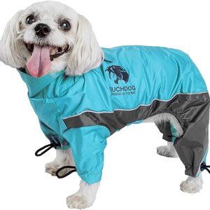 Touchdog Quantum-Ice Full-Bodied Adjustable and 3M Reflective Dog Jacket - New